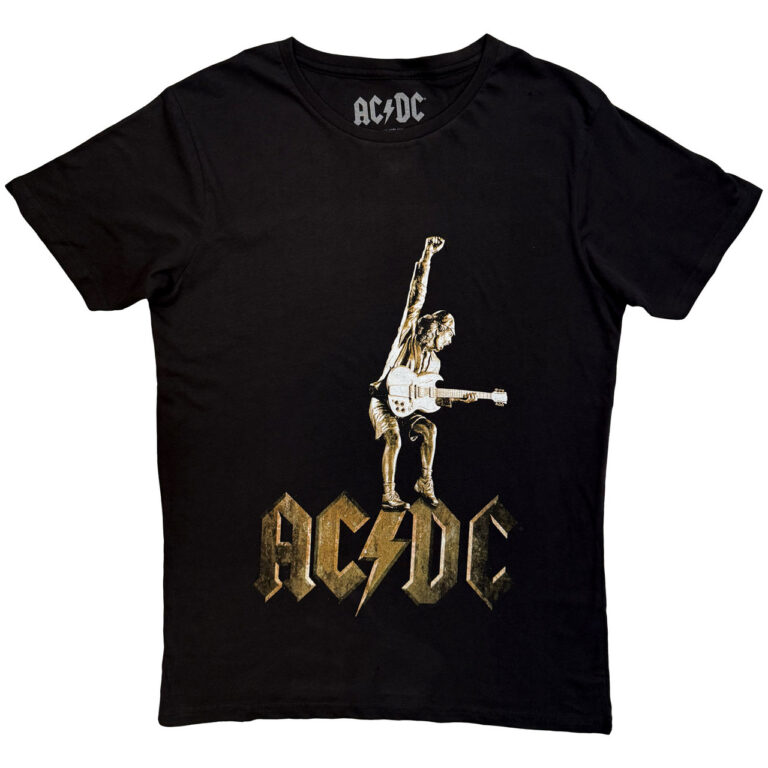 AC/DC Angus Statue Black T-Shirt