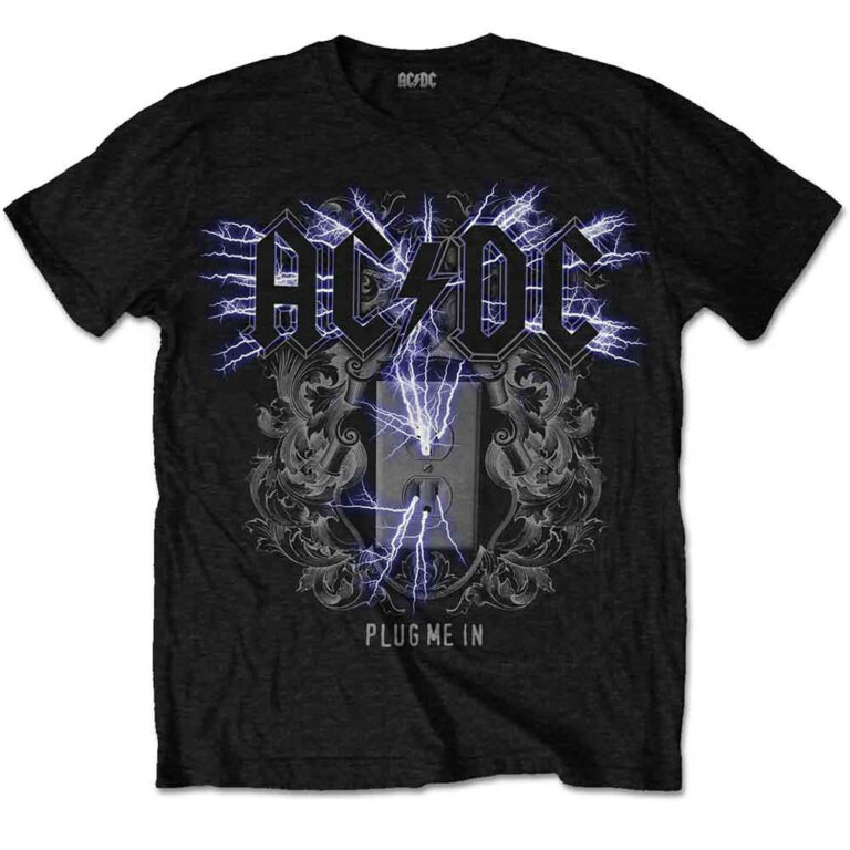 AC/DC Electric Black T-Shirt