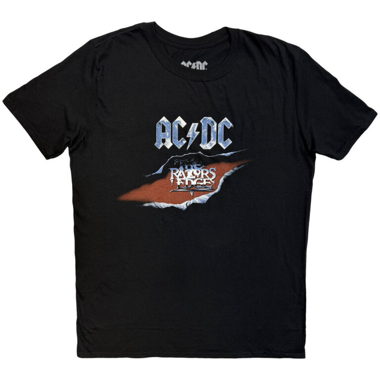AC/DC The Razors Edge Black T-Shirt