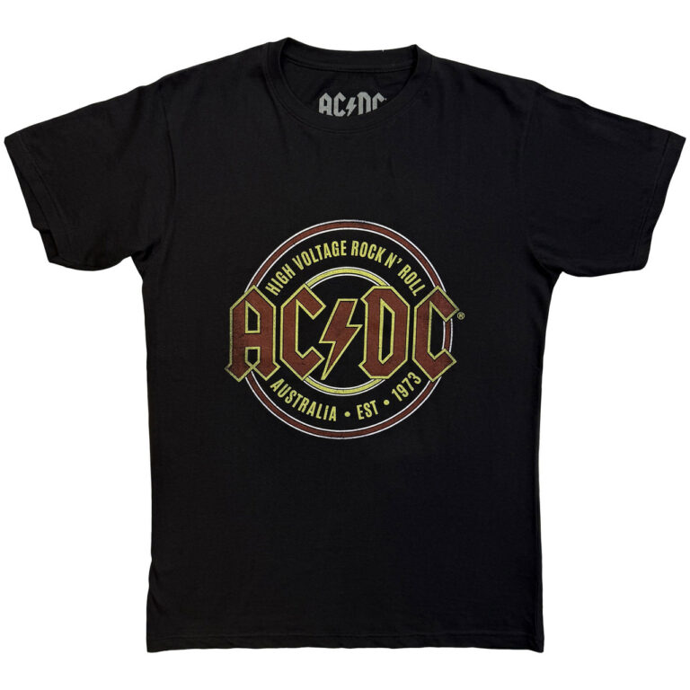 AC/DC Est. 1973 Black T-Shirt