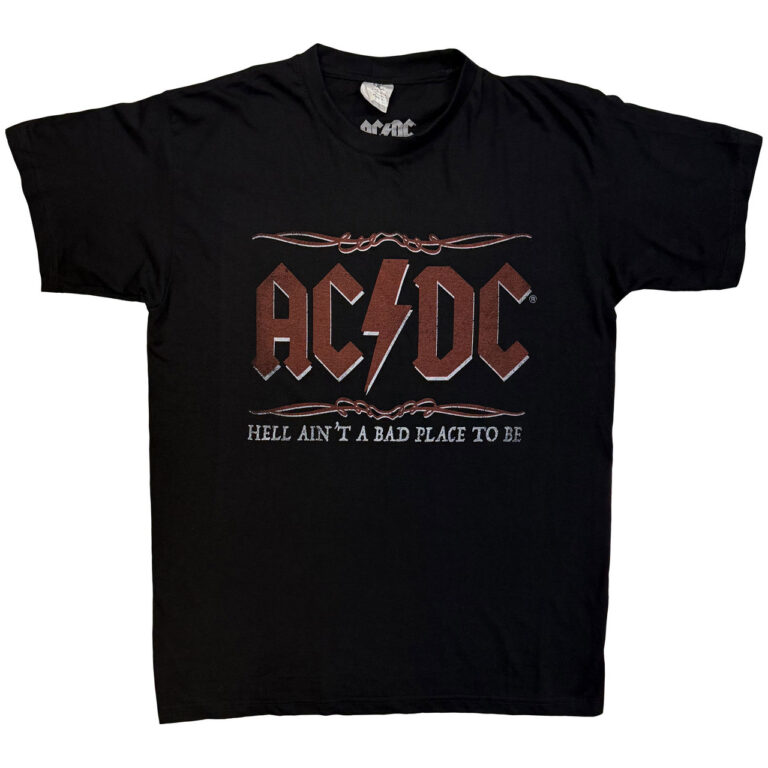 AC/DC Hell Ain’t A Bad Place Black T-Shirt