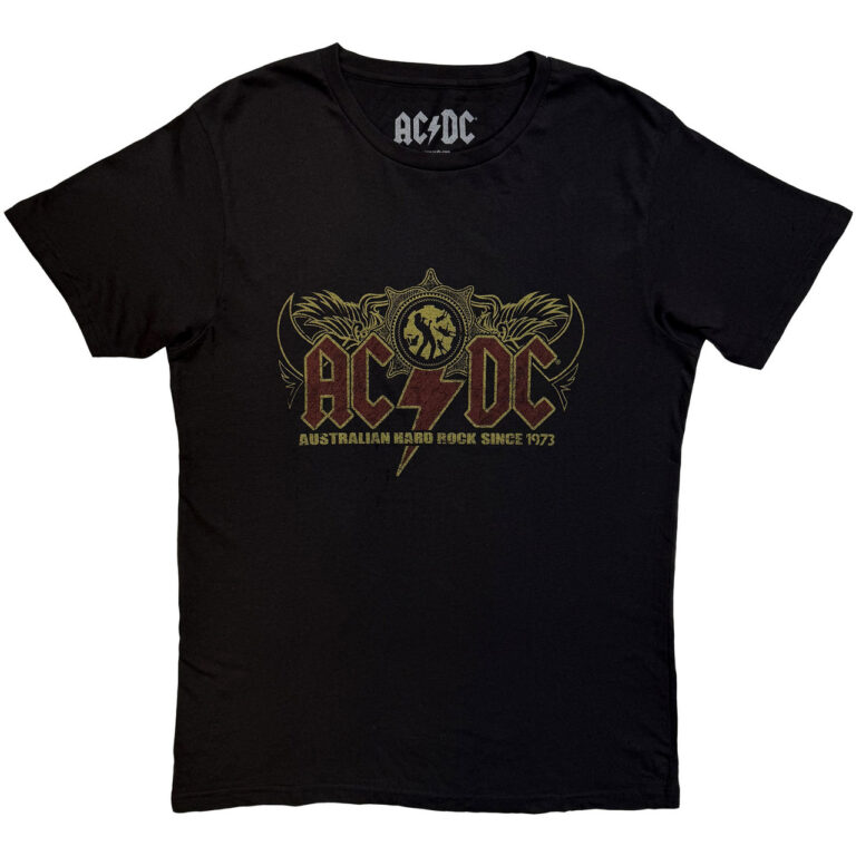 AC/DC Oz Rock Black T-Shirt
