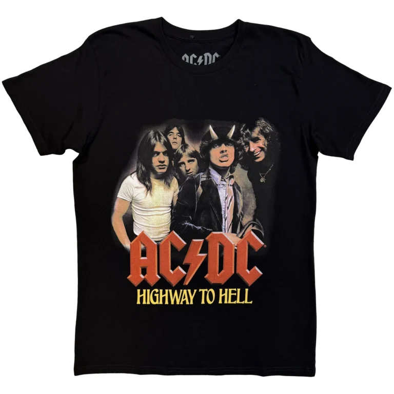 AC/DC H2H Band Black T-Shirt