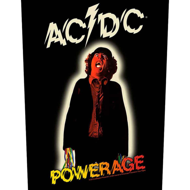 AC/DC Powerage Back Patch