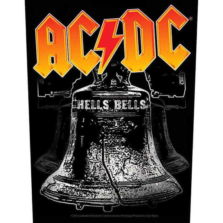 AC/DC Hells Bells Back Patch