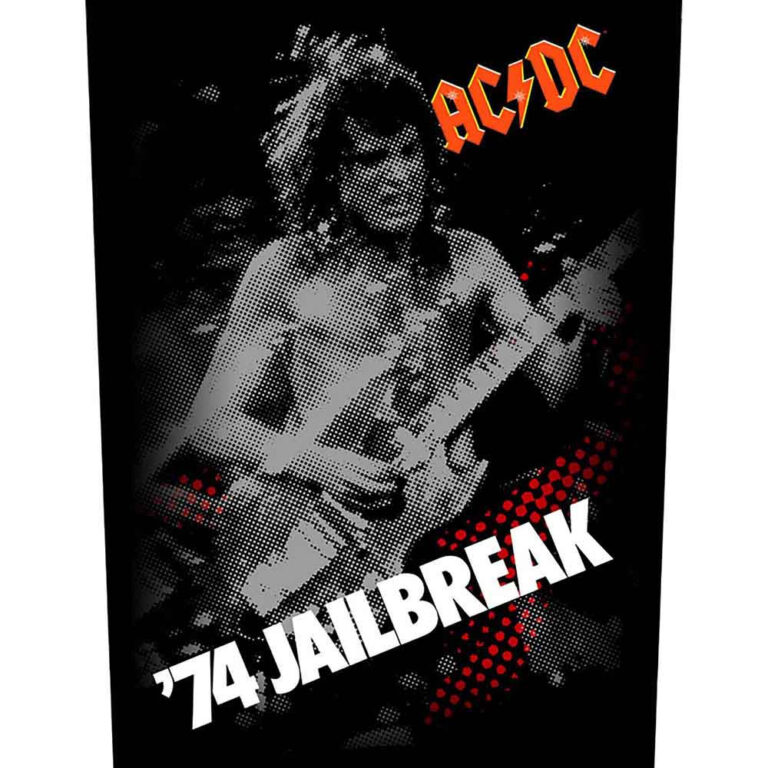 AC/DC 74 Jailbreak Back Patch