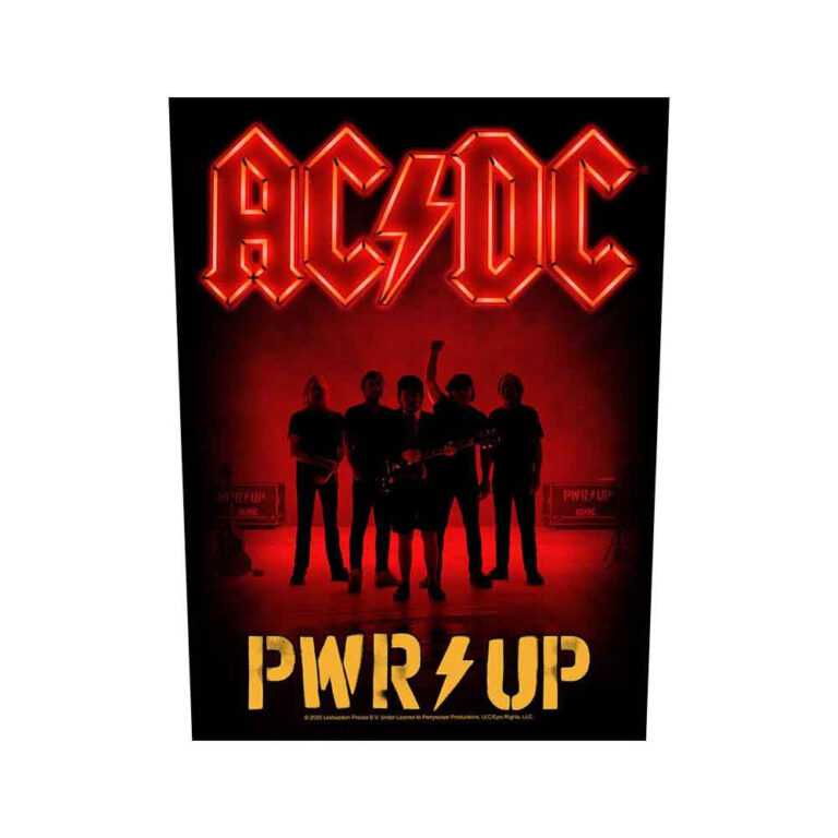 AC/DC PWR-UP Band Back Patch