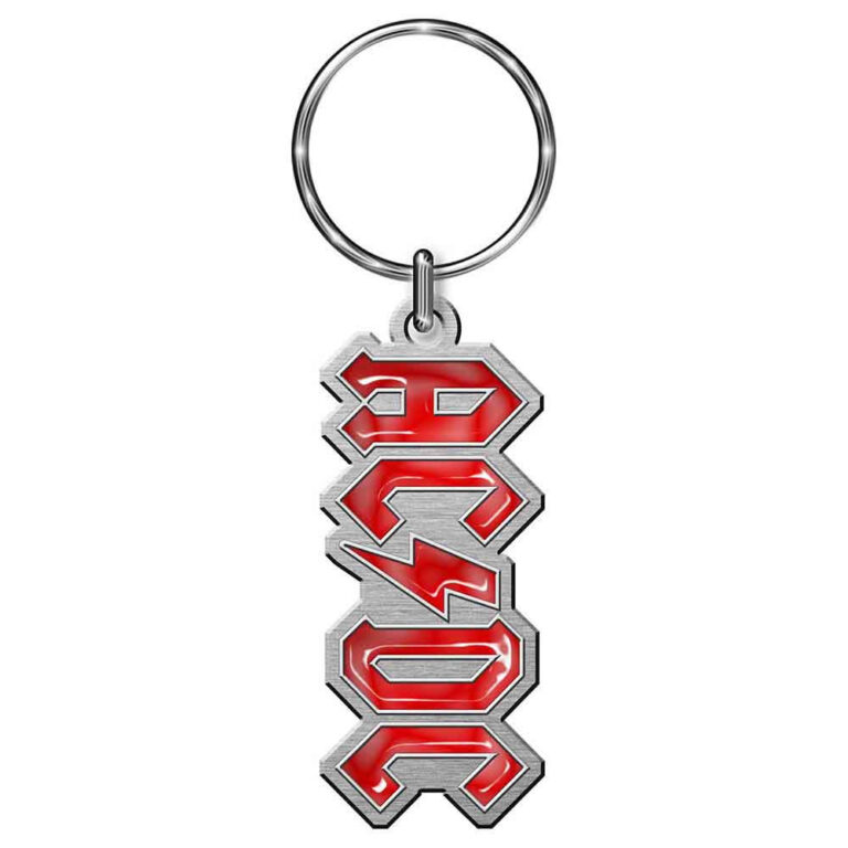 AC/DC Logo Die-Cast Relief Keychain