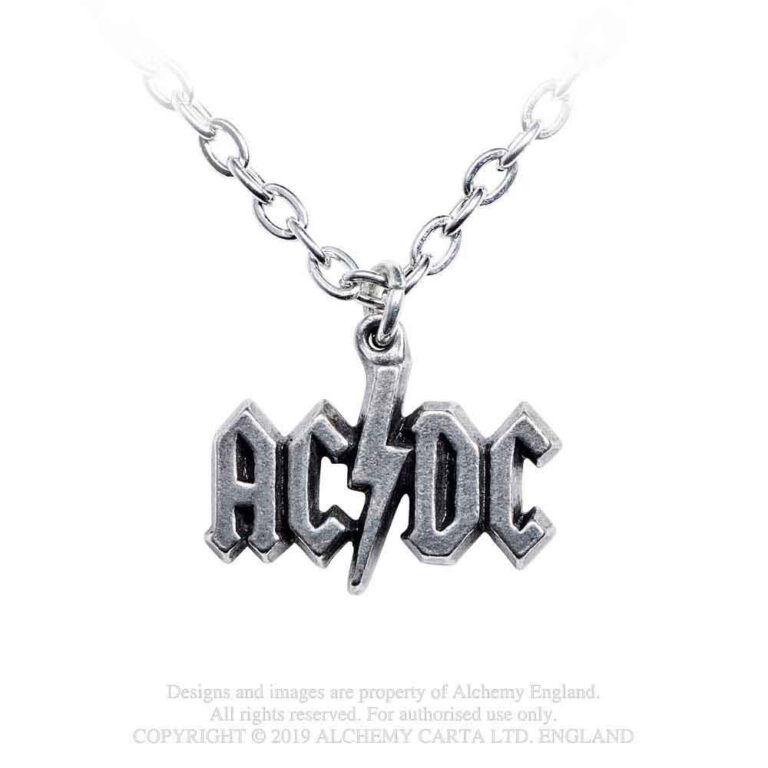 AC/DC Logo Big Flash Pendant