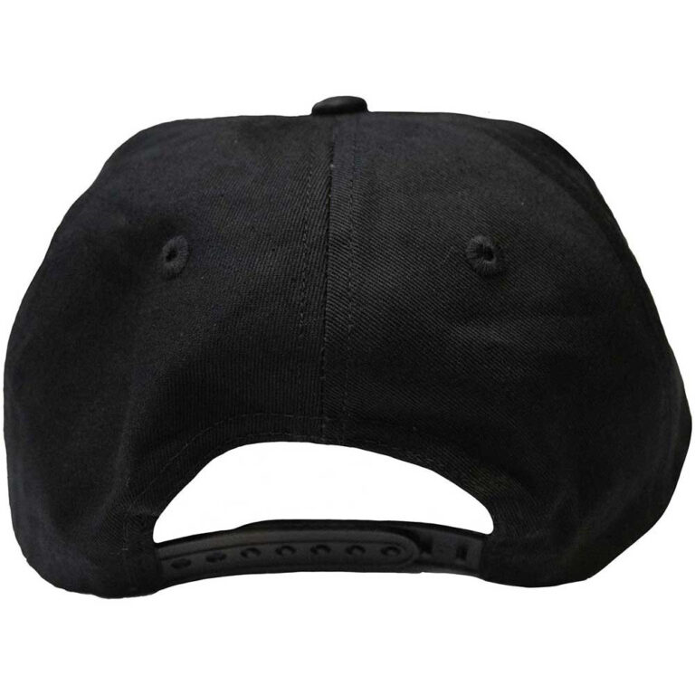 AC/DC Silver Logo Black Baseball Cap