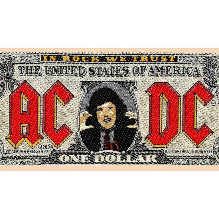 AC/DC Bank Note Patch