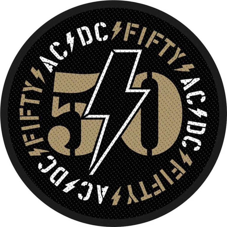 AC/DC Fifty Patch
