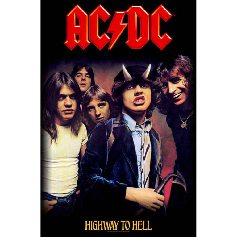 AC/DC Highway To Hell Textile Poster