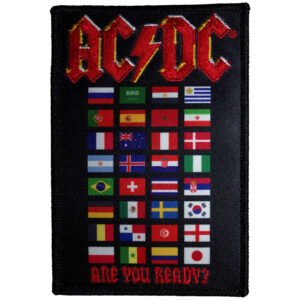 AC/DC Are You Ready? Flags Patch
