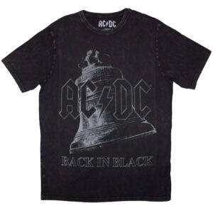 AC/DC Back In Black Bell Black T-Shirt