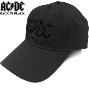 AC/DC Back in Black Black Baseball Cap