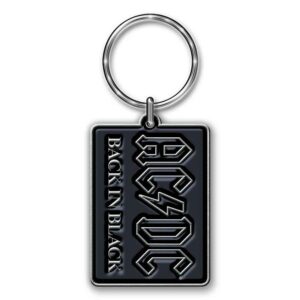 AC/DC Back in Black Die-Cast Relief Keychain