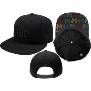AC/DC Canon Pop-Art Black Snapback Cap