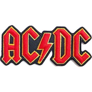 AC/DC Cut Out 3D Logo Patch