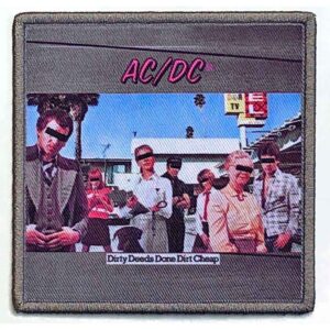 AC/DC Dirty Deeds Done Dirt Cheap Patch