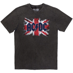 AC/DC Flag Charcoal Grey T-Shirt