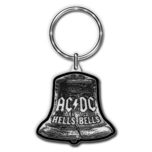 AC/DC Hells Bells Die-Cast Relief Keychain