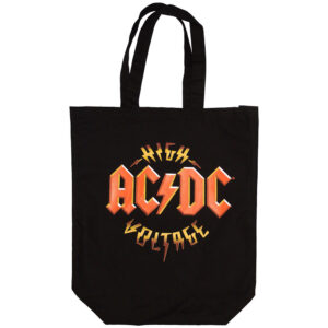 AC/DC High Voltage Black Back Print & Ex-Tour Tote Bag