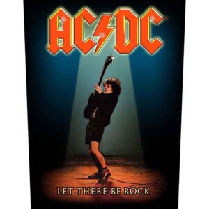 AC/DC Let There Be Rock Back Patch