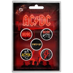 AC/DC PWR-UP Badge Pack