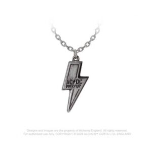 AC/DC PWR UP Flash Logo Pendant