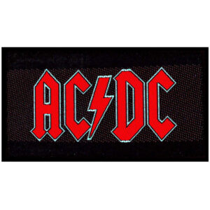 AC/DC Red Logo Patch