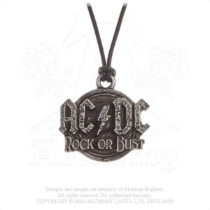 AC/DC Rock or Bust Pendant