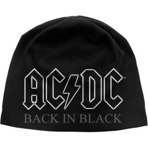 AC/DC Unisex Back in Black Black Beanie Hat