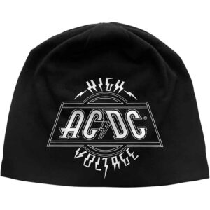 AC/DC Unisex Voltage Black Beanie Hat