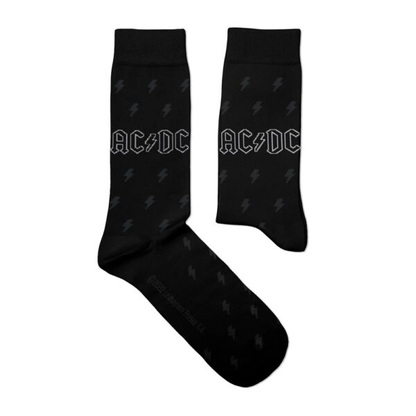 AC/DC - BACK IN BLACK (EUR 36-40/UK 4-7/US 4½-7½) Socks