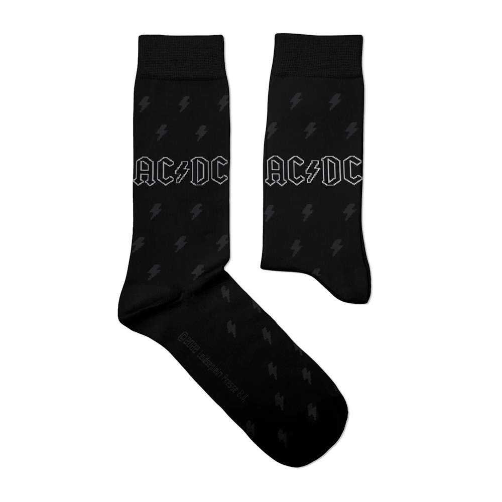 AC/DC – BACK IN BLACK (EUR 36-40/UK 4-7/US 4½-7½) Socks