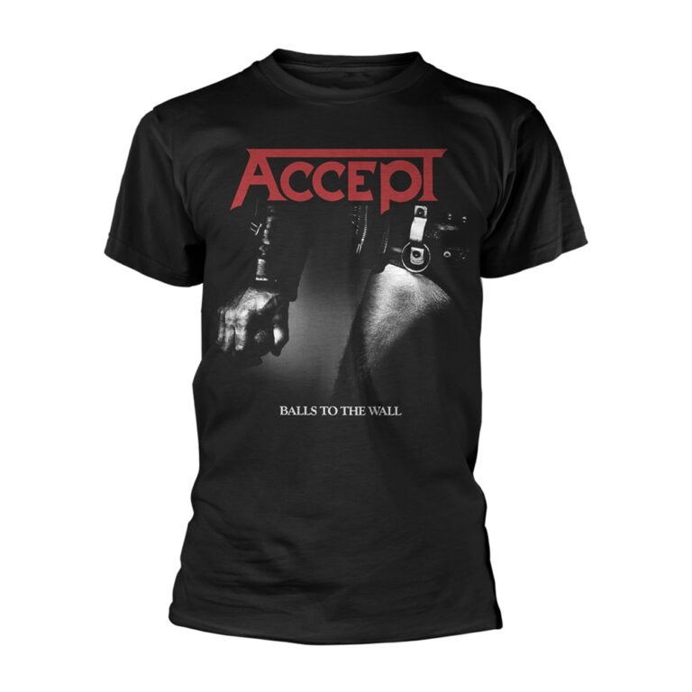 Accept – Balls To The Wall (red Logo) T-Shirt