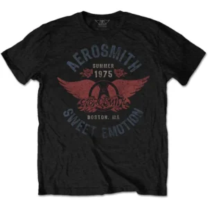 Aerosmith Sweet Emotion Black T-Shirt