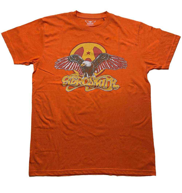 Aerosmith Eagle Orange T-Shirt