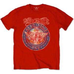 Aerosmith Aero Force Red T-Shirt