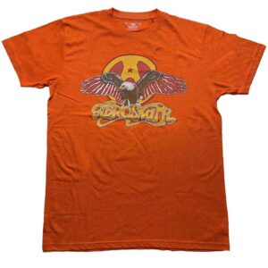 Aerosmith Eagle Orange T-Shirt