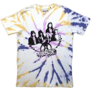 Aerosmith Photo Wings Natural Wash Collection T-Shirt