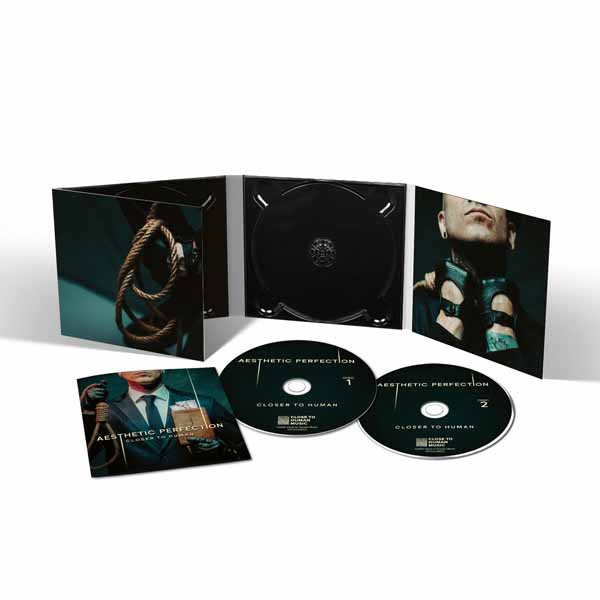 Aesthetic Perfection – CLOSER TO HUMAN (2CD DIGIPAK) Compact Disc Double