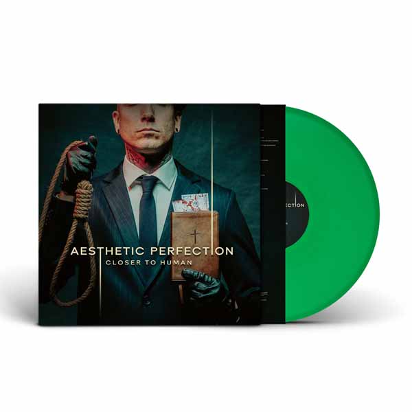 Aesthetic Perfection – CLOSER TO HUMAN (LIGHT GREEN TRANSPARENT) Vinyl LP