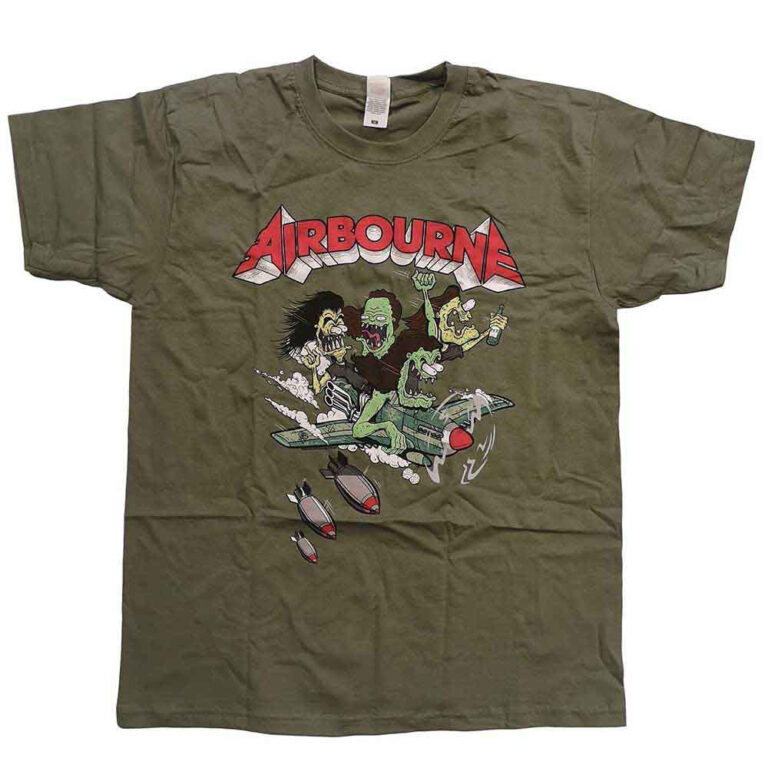 Airbourne Nitro Grey T-Shirt