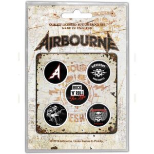 Airbourne Boneshaker Badge Pack