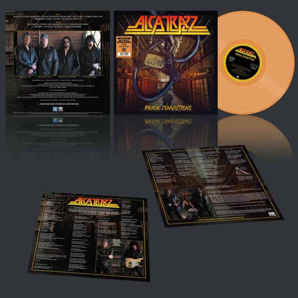 Alcatrazz – PRIOR CONVICTIONS (ORANGE VINYL) Vinyl LP
