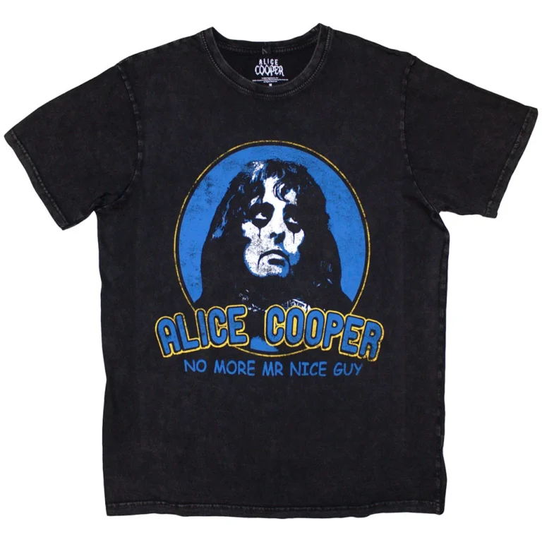 Alice Cooper No More Mr Nice Guy Black T-Shirt