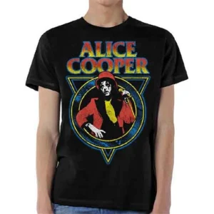 Alice Cooper Snake Skin Black T-Shirt