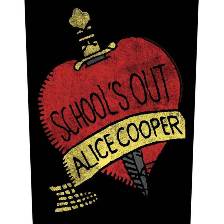 Alice Cooper School’s Out Back Patch